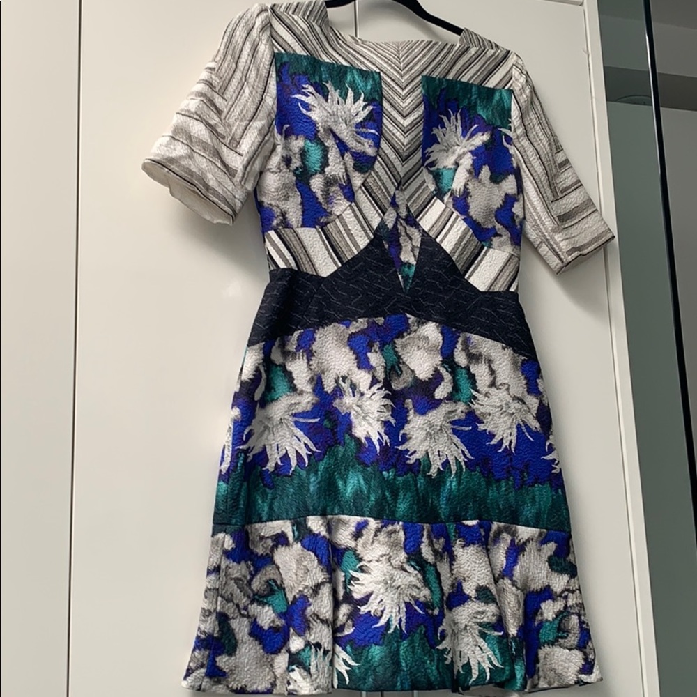 Original Peter Pilotto Abstract Silk Dress